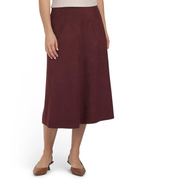 LA VILA MILANO Merlot Skirt - Picture 1 of 2